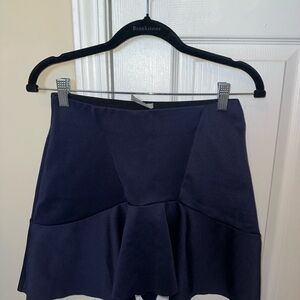 Zara Navy Blue Skirt